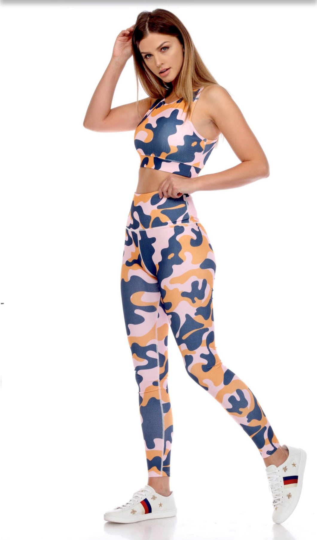 Camo Blue Print Set